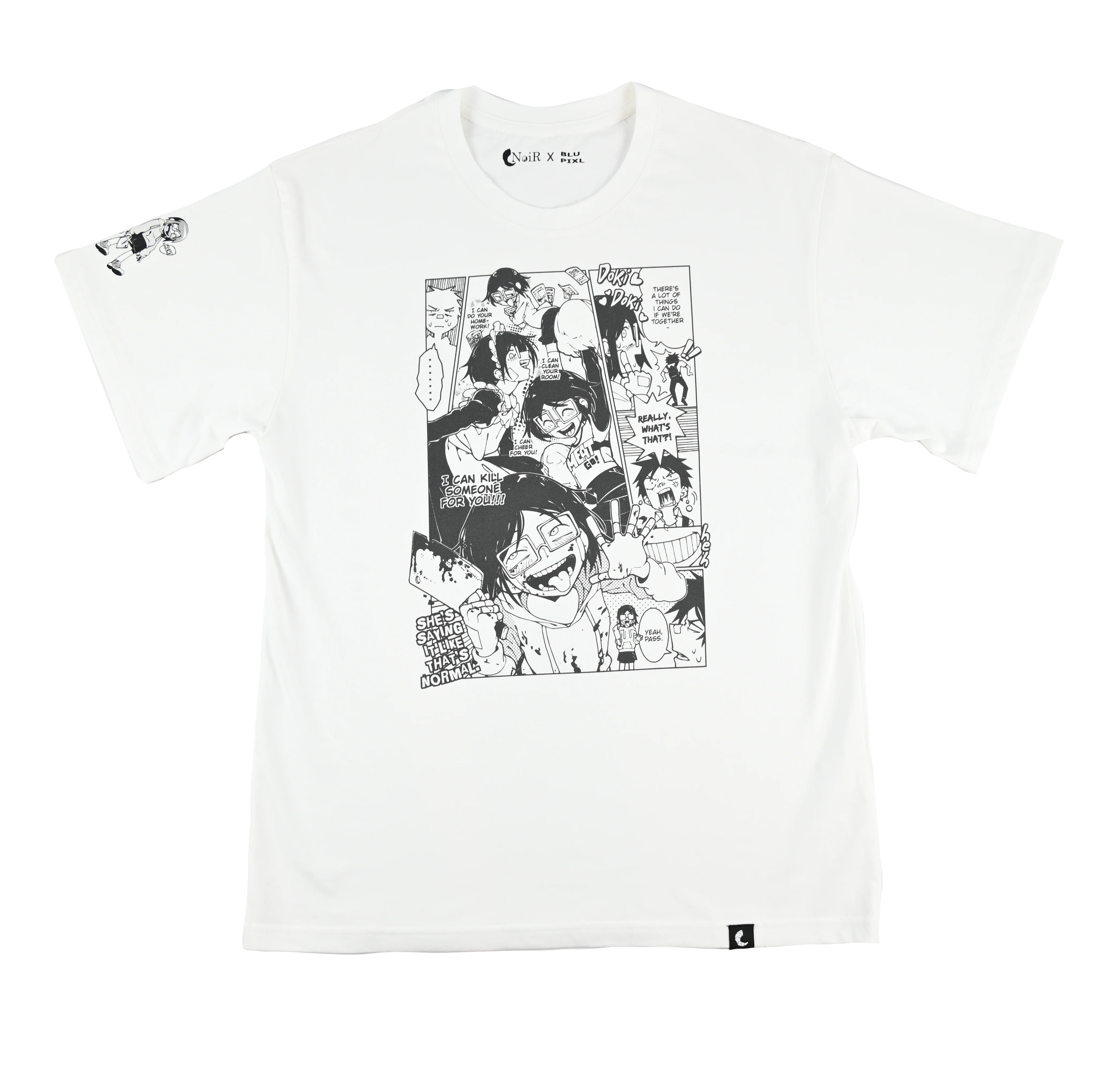 NoiR Series 011 BLUU "Hena's Attempt Flirt" T-Shirt - Image 4