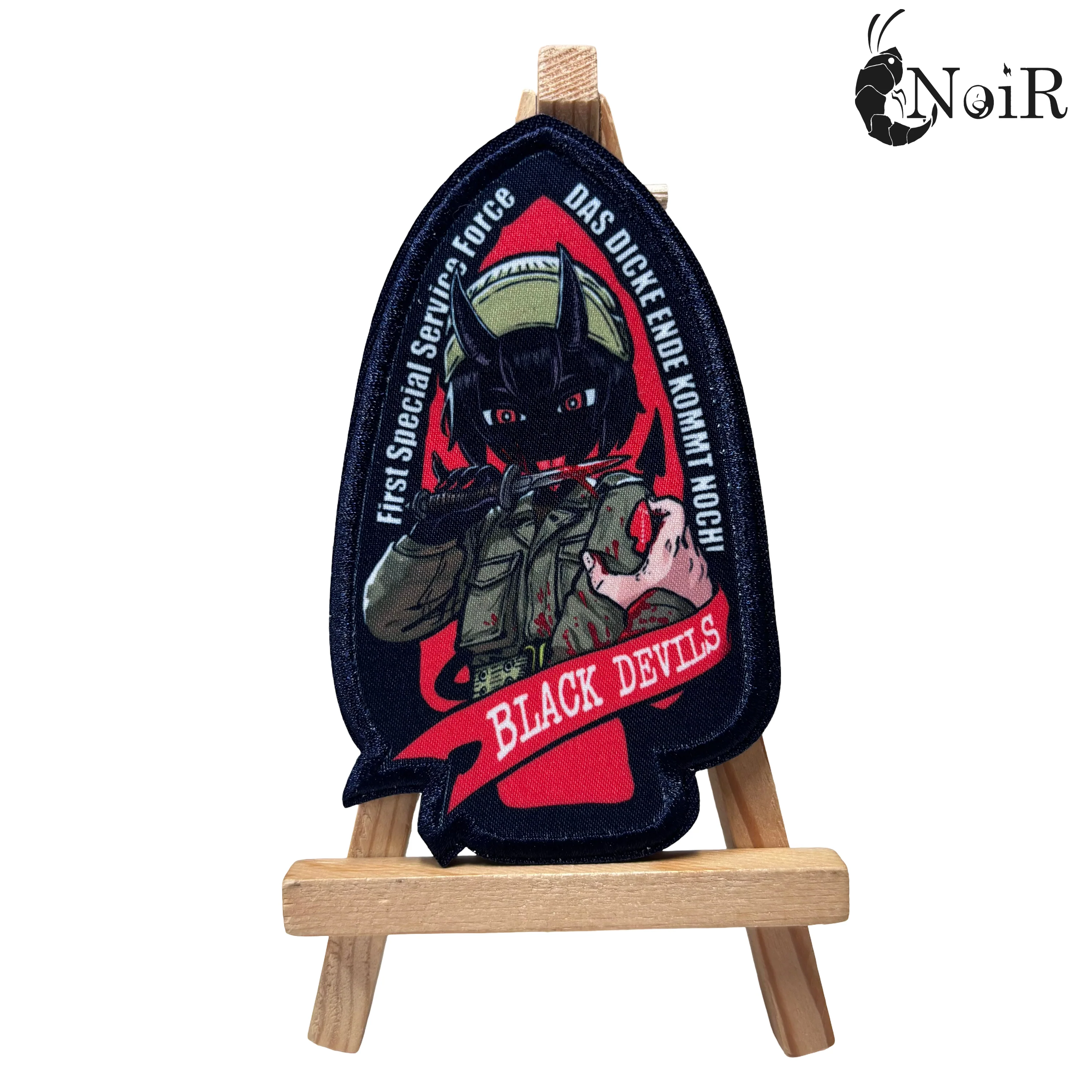 [PRE-ORDER] NoiR Series 84 Blue Komet and Black Devil Patches - Image 5