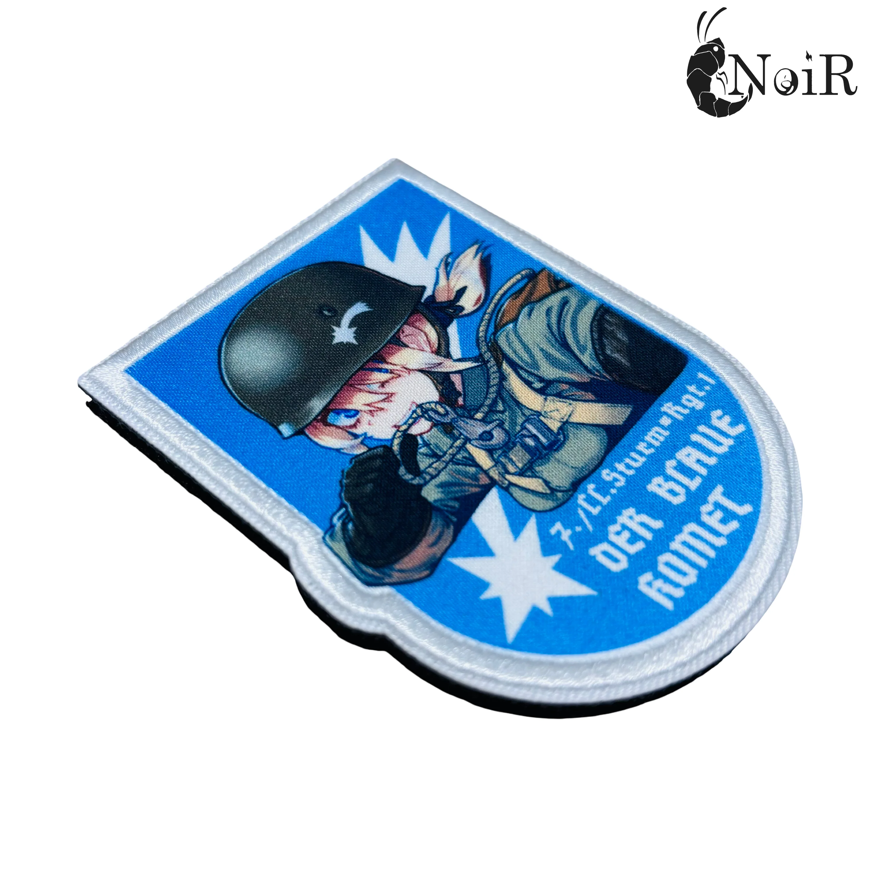 [PRE-ORDER] NoiR Series 84 Blue Komet and Black Devil Patches - Image 6