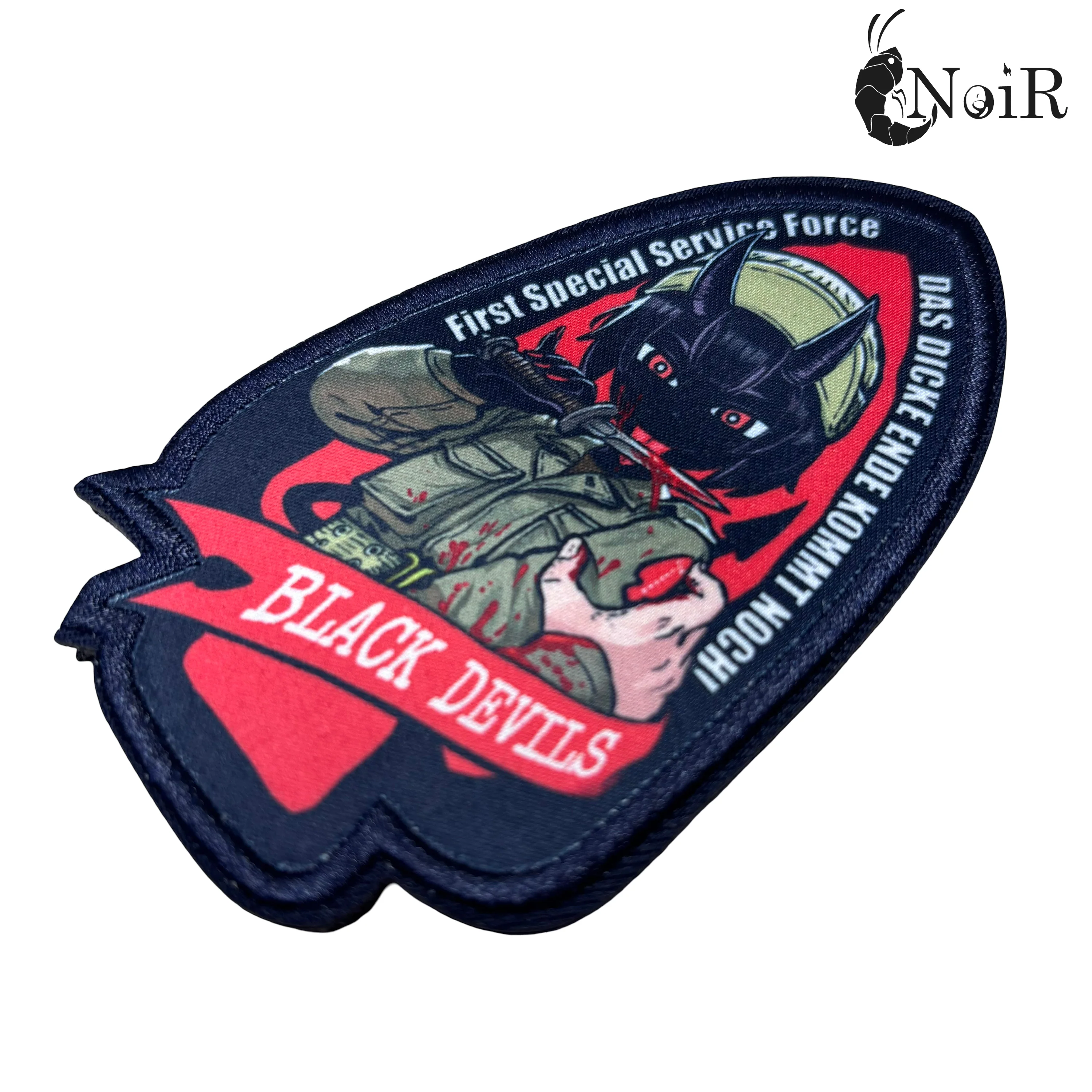 [PRE-ORDER] NoiR Series 84 Blue Komet and Black Devil Patches - Image 7