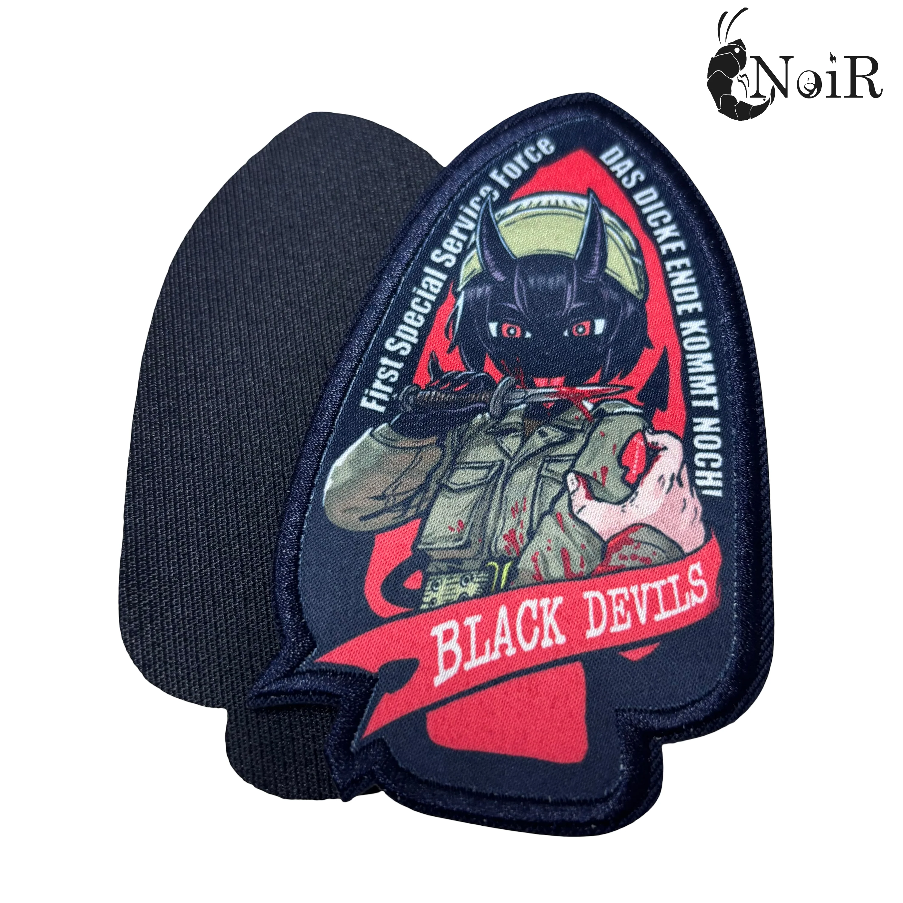 [PRE-ORDER] NoiR Series 84 Blue Komet and Black Devil Patches - Image 8