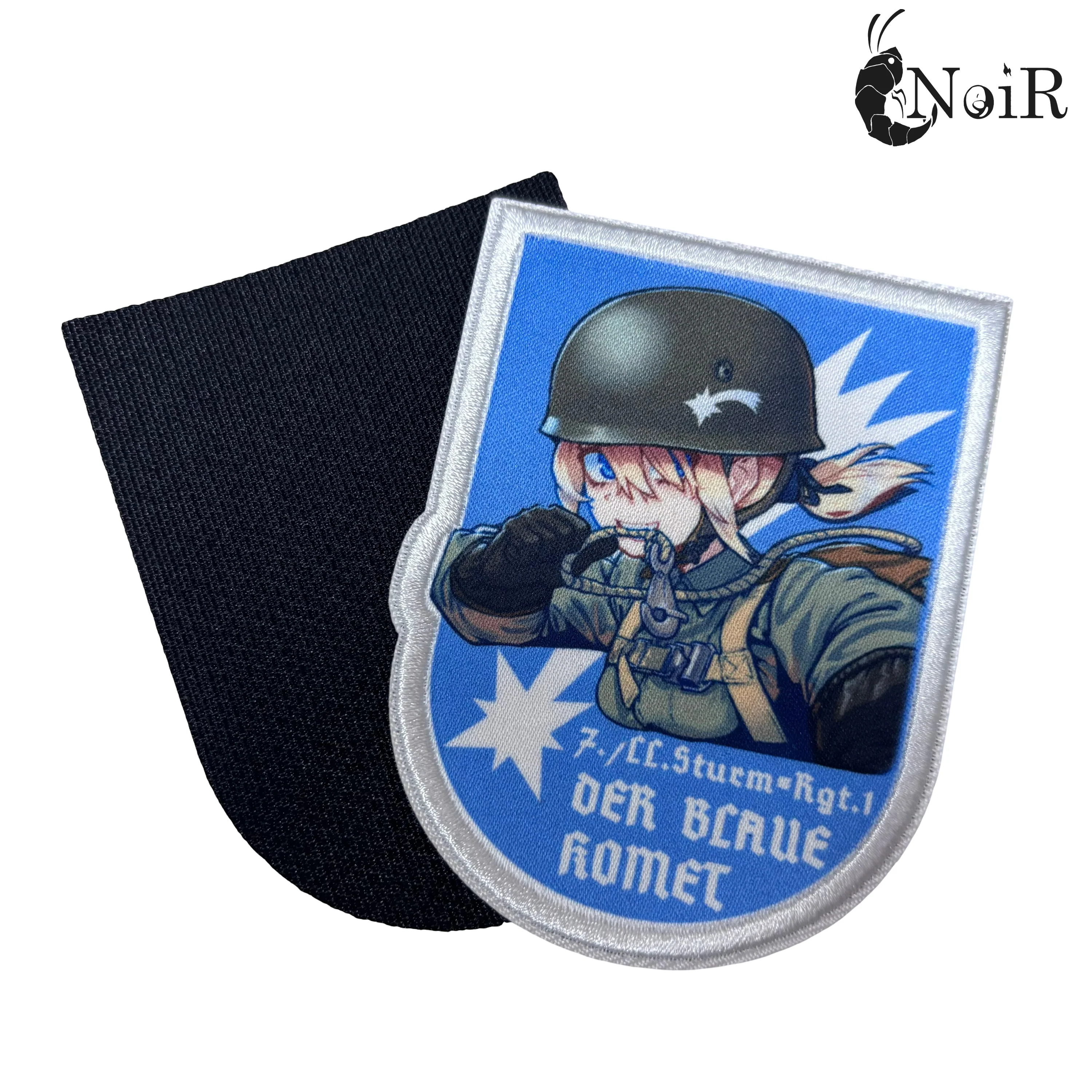 [PRE-ORDER] NoiR Series 84 Blue Komet and Black Devil Patches - Image 9
