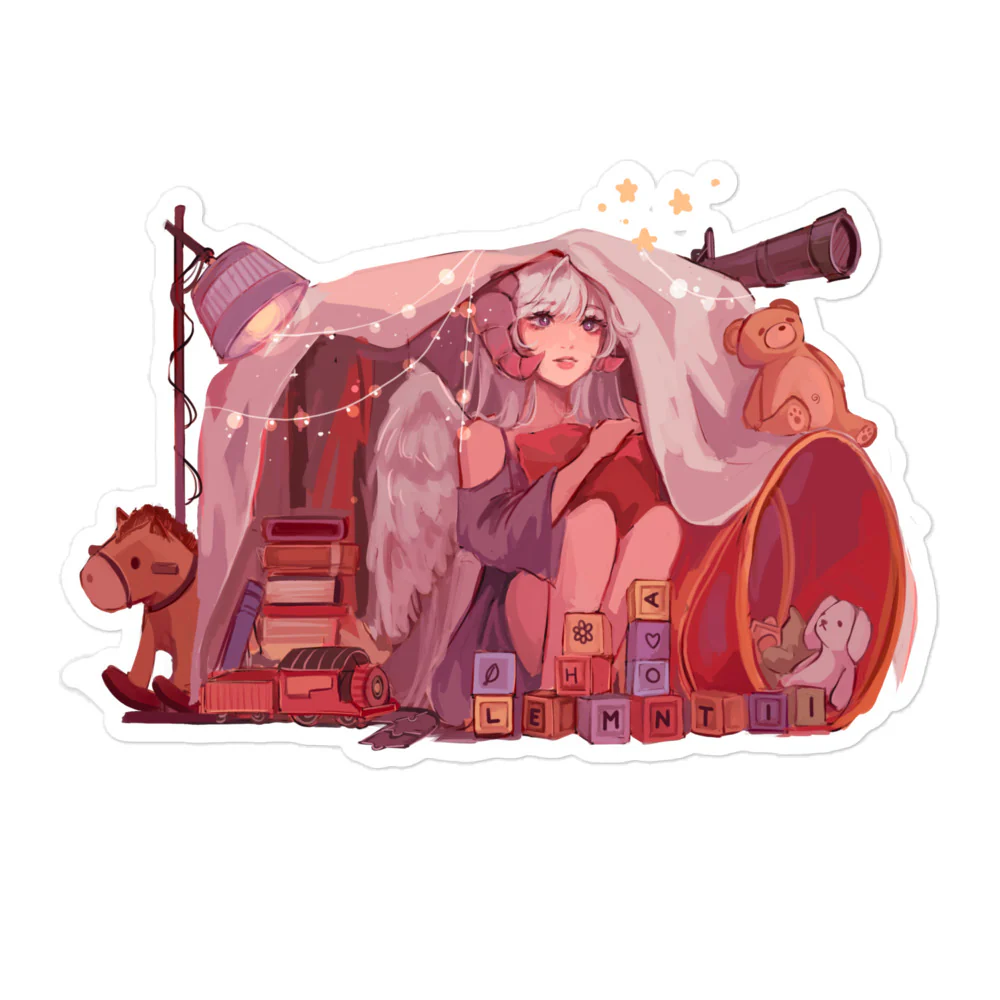 [SOLD OUT] FREE NoiR Series 006 "Safe Haven" Sticker - Image 3