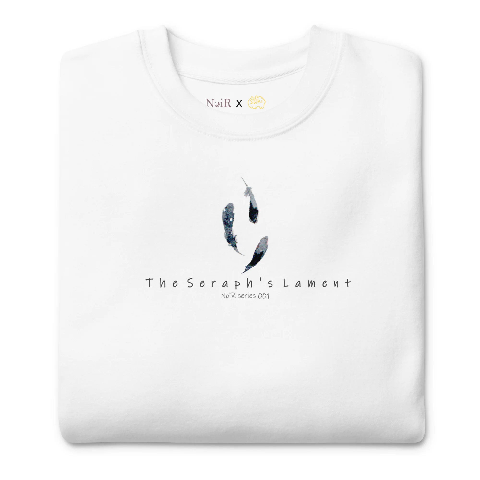 NoiR Series 001 "The Seraph's Lament" Sweatshirt ALTERNATIVE - Image 3