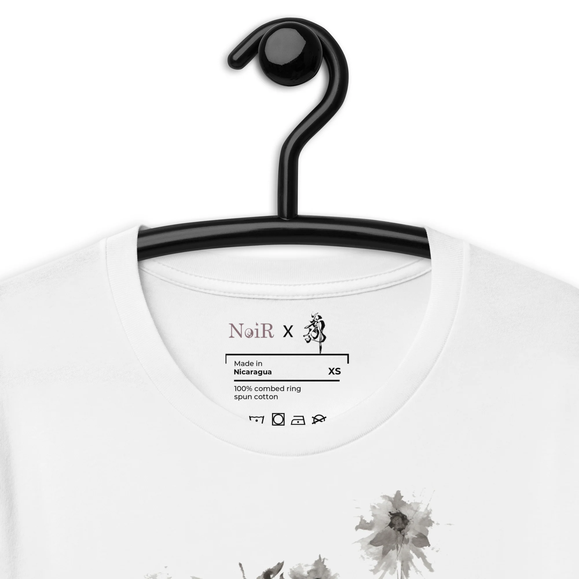 NoiR Series 004 "Anxiety" Original ink T-Shirt - Image 4