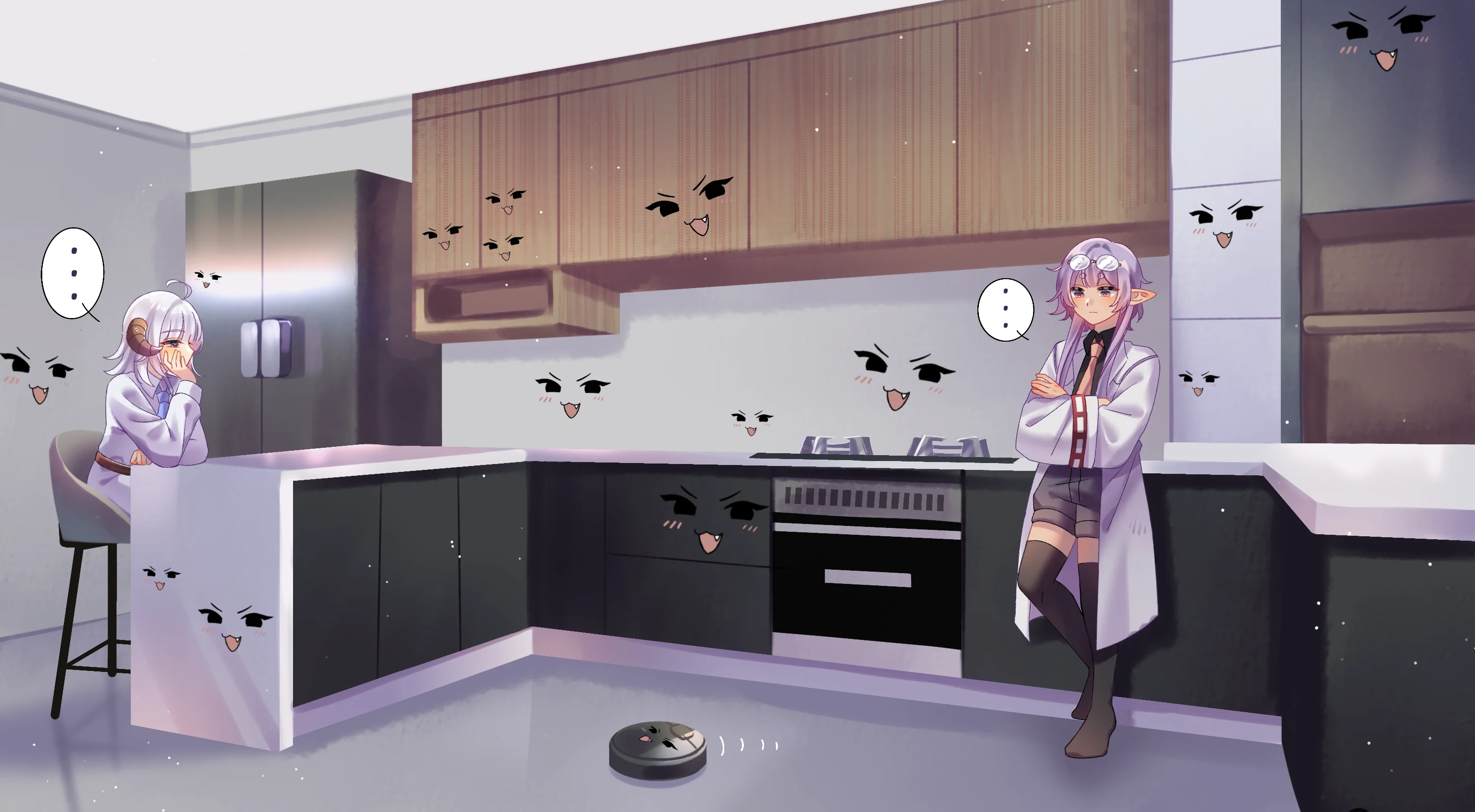 [FINISHED] NoiR Series 079 Transparent MSGK Smug Sticker Pack - Image 5